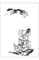 Lucky Luke kleurplaat 32